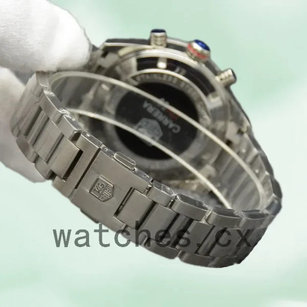 Tag Heuer Carrera Men CarreraWSB-013 43mm Bracelet Quartz - Image 4