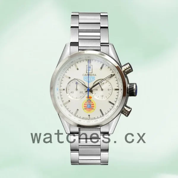 Tag Heuer Carrera Men 43mm CarreraWSB-014 Quartz - Image 2