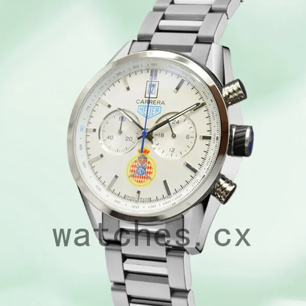 Tag Heuer Carrera Men 43mm CarreraWSB-014 Quartz - Image 3
