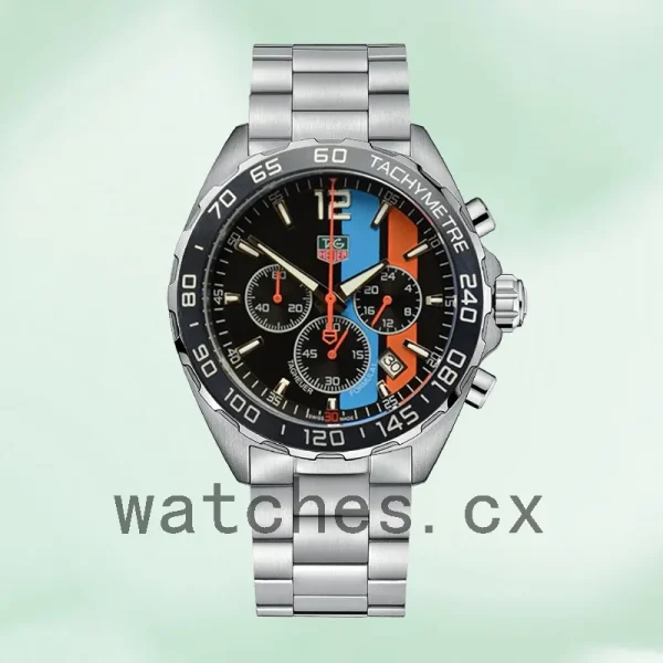 Tag Heuer Formula 1 Formula1BKSB-001 43mm Men Bracelet Silver-tone - Image 2