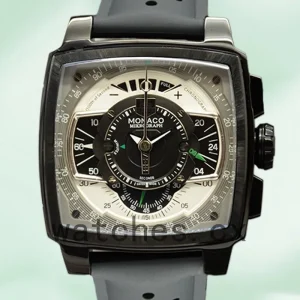 Tag Heuer Monaco MonacoBKAR-006 43mm Men Black Dial Black-tone