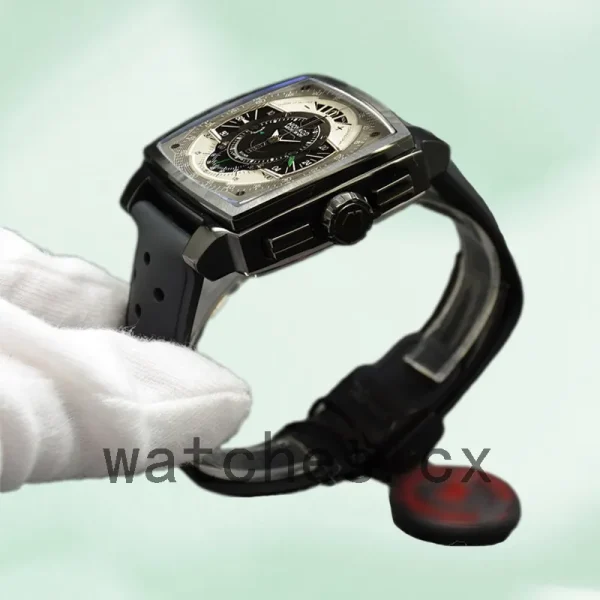 Tag Heuer Monaco MonacoBKAR-006 43mm Men Black Dial Black-tone - Image 3
