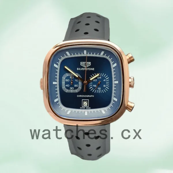 Tag Heuer Silverstone 43mm SilverstoneBLSR-002 Men Quartz Rose Gold-tone - Image 2