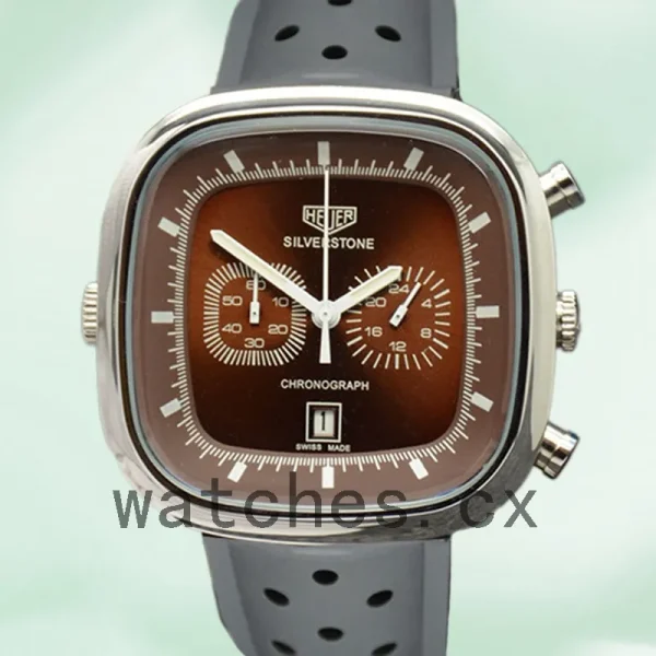 Tag Heuer Silverstone Men SilverstoneBRSR-005 43mm Quartz Silver-tone