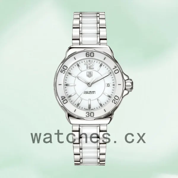 Tag Heuer Formula 1 Ladies 38mm WAH1211.BA0861 Quartz White Dial - Image 2