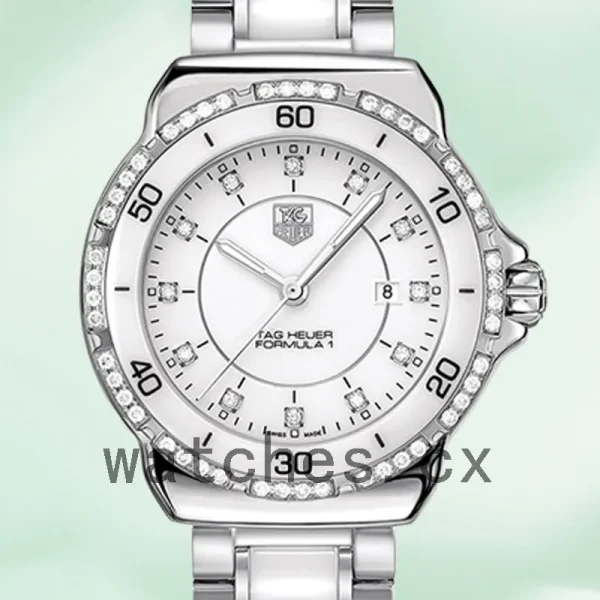 Tag Heuer Formula 1 WAH1313.BA0868 Ladies 38mm White Dial