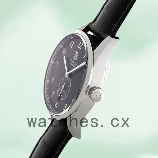 Tag Heuer Carrera Men 43mm WAS2110.FC6180 Leather Strap - Image 4