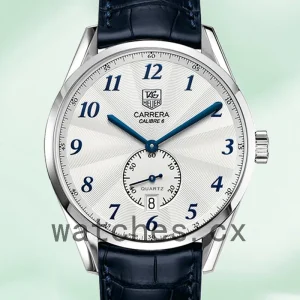 Tag Heuer Carrera Men 43mm WAS2111.FC6293 White Dial
