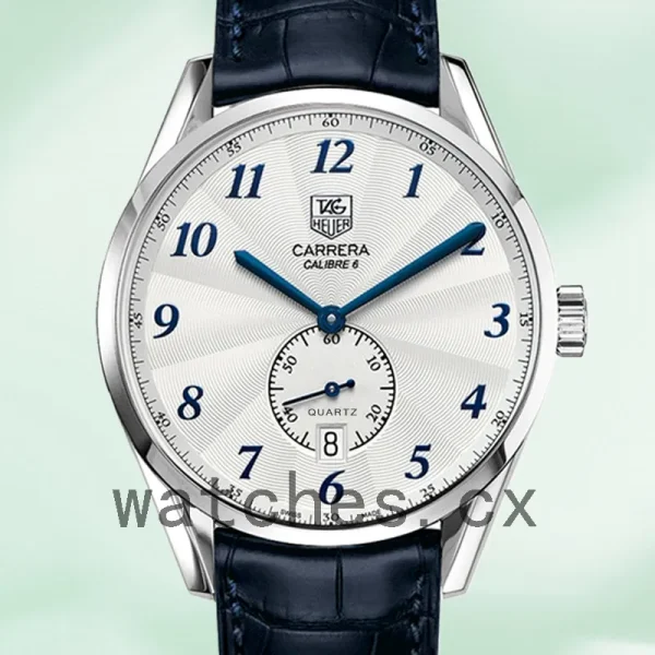 Tag Heuer Carrera Men 43mm WAS2111.FC6293 White Dial