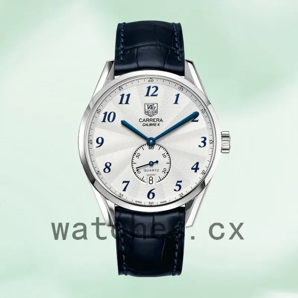 Tag Heuer Carrera Men 43mm WAS2111.FC6293 White Dial - Image 2
