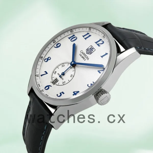 Tag Heuer Carrera Men 43mm WAS2111.FC6293 White Dial - Image 3