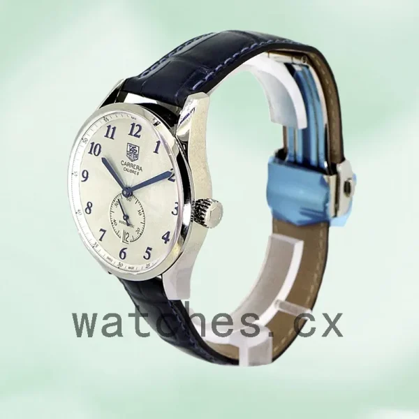 Tag Heuer Carrera Men 43mm WAS2111.FC6293 White Dial - Image 4