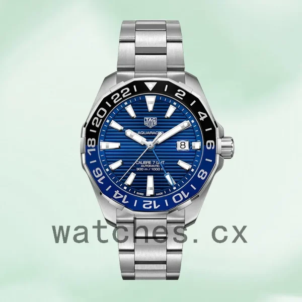 Tag Heuer Aquaracer 43mm WAY201T.BA0927 Men Automatic Silver-tone - Image 2