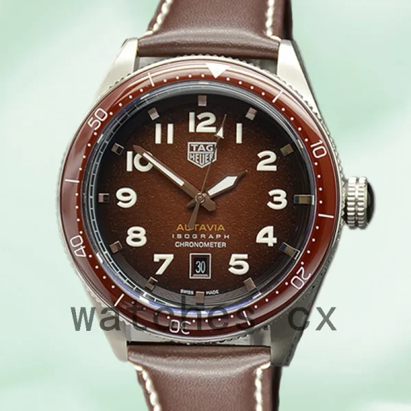 Tag Heuer Autavia WBE5114-001 43mm Men Silver-tone