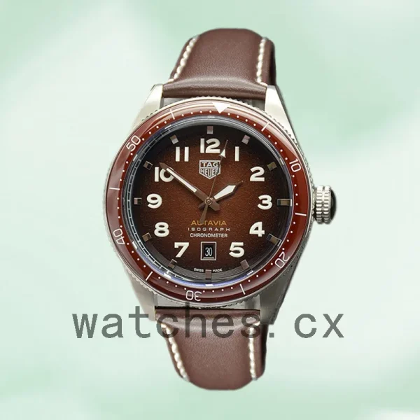 Tag Heuer Autavia WBE5114-001 43mm Men Silver-tone - Image 2