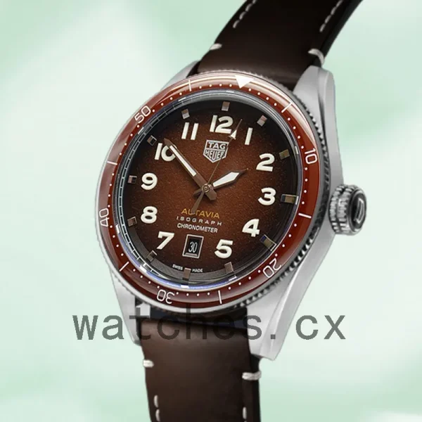 Tag Heuer Autavia WBE5114-001 43mm Men Silver-tone - Image 3