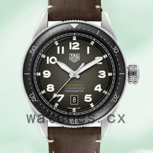 Tag Heuer Autavia 43mm Men WBE5114.FC8266 Leather Strap