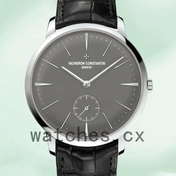Vacheron Constantin Patrimony Men 42mm 1110U/000P-B087 Leather Strap