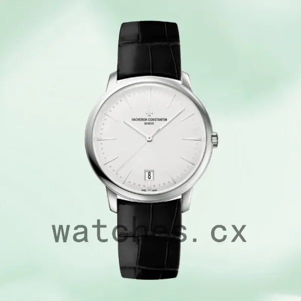 Vacheron Constantin Patrimony 4100U/000G-B181 Men 42mm White Dial - Image 2