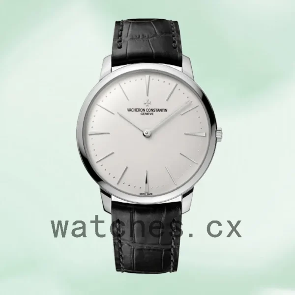 Vacheron Constantin Patrimony 81180000G-9117 Men 42mm Leather Strap White Dial - Image 2