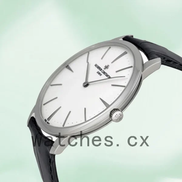 Vacheron Constantin Patrimony 81180000G-9117 Men 42mm Leather Strap White Dial - Image 3