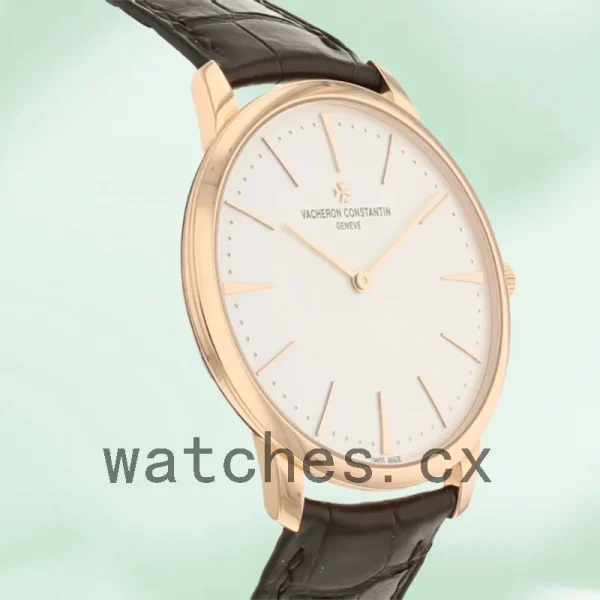 Vacheron Constantin Patrimony 81180/000R-9159 42mm Men Leather Strap - Image 3