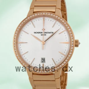 Vacheron Constantin Patrimony 42mm Men 85515CA1R-9840 White Dial Automatic