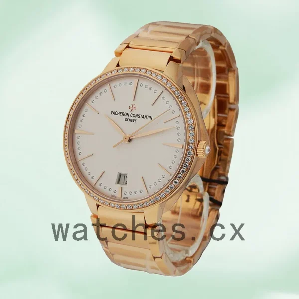 Vacheron Constantin Patrimony 42mm Men 85515CA1R-9840 White Dial Automatic - Image 4