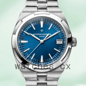 Vacheron Constantin Overseas 4500V/110A-B128 42mm Men Blue Dial Silver-tone