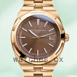 Vacheron Constantin Overseas 4500V/110A-B146-001 Men 42mm Rose Gold-tone Bracelet