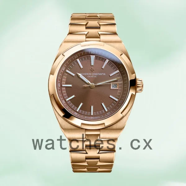 Vacheron Constantin Overseas 4500V/110A-B146-001 Men 42mm Rose Gold-tone Bracelet - Image 2