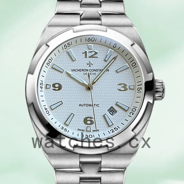 Vacheron Constantin Overseas 47040/B01A-9093 Men 42mm Silver-tone