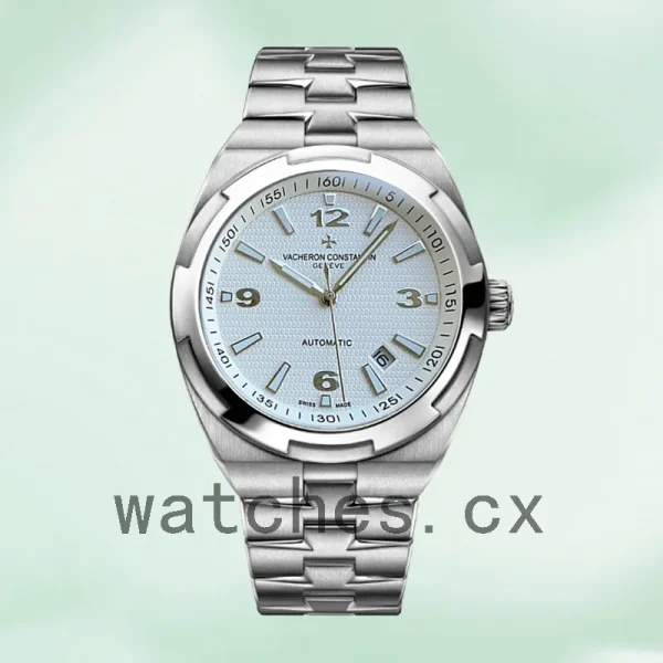 Vacheron Constantin Overseas 47040/B01A-9093 Men 42mm Silver-tone - Image 2