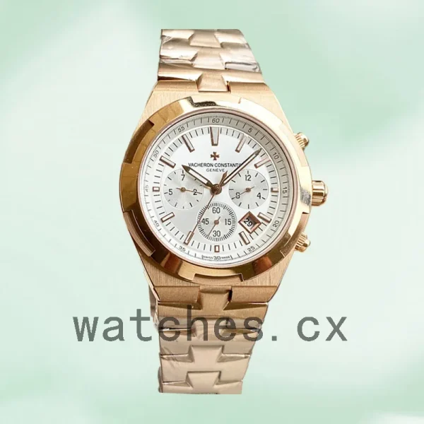 Vacheron Constantin Overseas 5500V/110A-B075-001 42mm Men White Dial Rose Gold-tone - Image 2