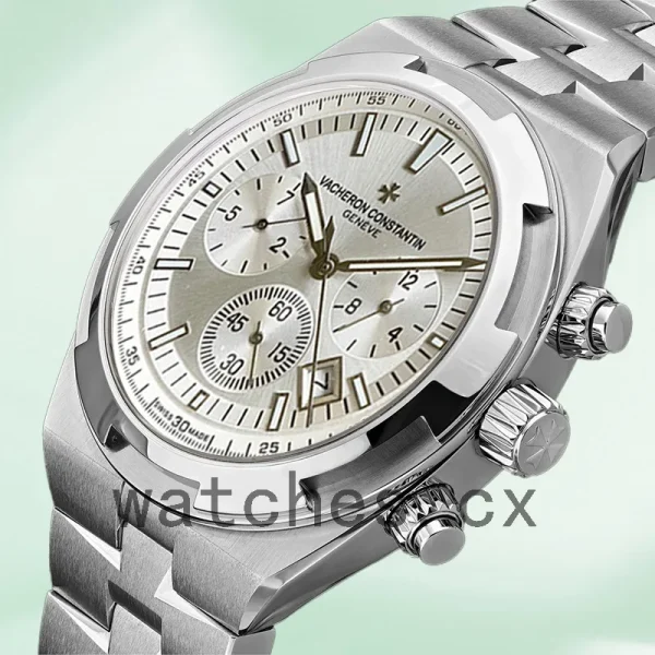 Vacheron Constantin Overseas 5500V/110A-B075 42mm Men Silver-tone - Image 3