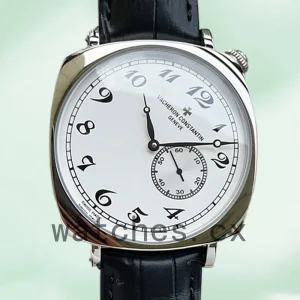 Vacheron Constantin Historiques 82035/000G-B735 Men 41mm White Dial Leather Strap