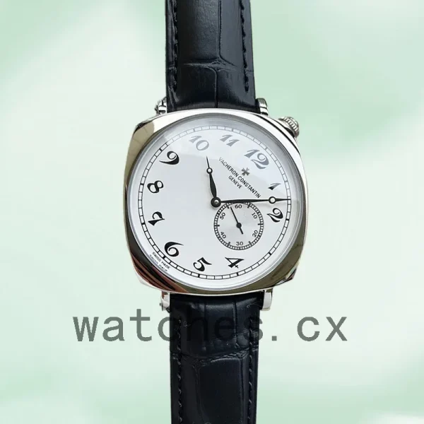 Vacheron Constantin Historiques 82035/000G-B735 Men 41mm White Dial Leather Strap - Image 2