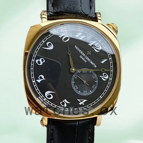 Vacheron Constantin Historiques 41mm Men 82035/000R-9359-002 Gold-tone Leather Strap