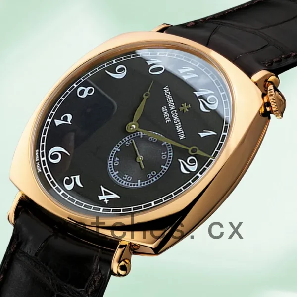 Vacheron Constantin Historiques 41mm Men 82035/000R-9359-002 Gold-tone Leather Strap - Image 3
