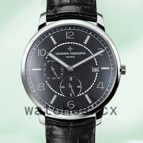 Vacheron Constantin Fiftysix FiftysixBKAL-001 40mm Men Leather Strap