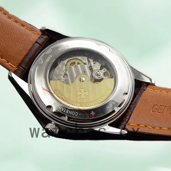 Vacheron Constantin Fiftysix FiftysixWAL-002 Men 40mm White Dial Leather Strap - Image 4