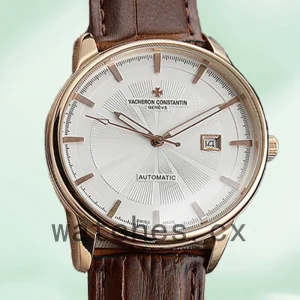 Vacheron Constantin Patrimony Men 40mm PatrimonyWSL-004 Leather Strap