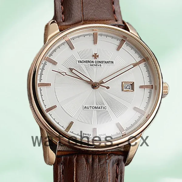 Vacheron Constantin Patrimony Men 40mm PatrimonyWSL-004 Leather Strap