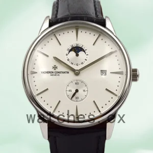 Vacheron Constantin Patrimony PatrimonyWSL-005 Men 40mm Silver-tone Leather Strap