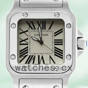 Cartier Santos Ladies 28mm W20056D6 Quartz Silver-tone
