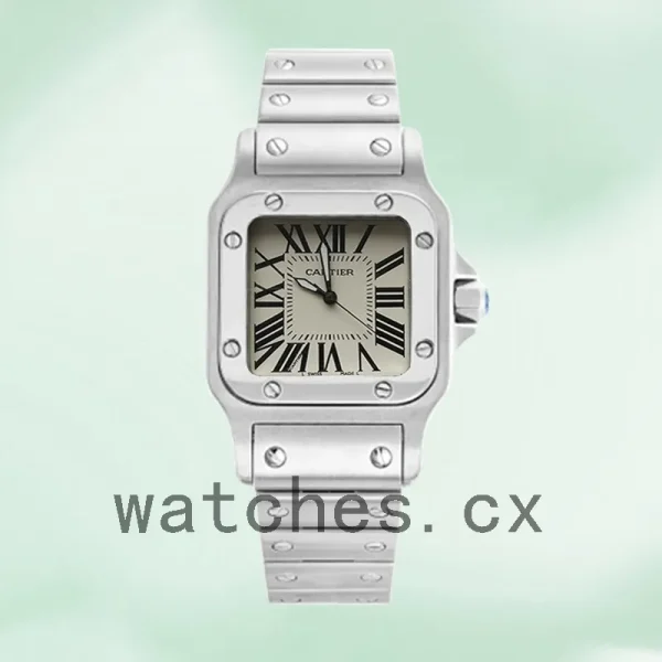 Cartier Santos Ladies 28mm W20056D6 Quartz Silver-tone - Image 2