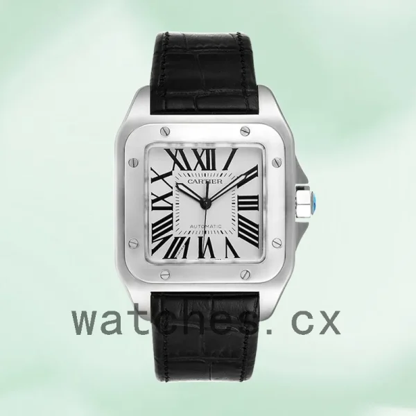 Cartier Santos W20073X8 38mm Men's Silver-tone - Image 2