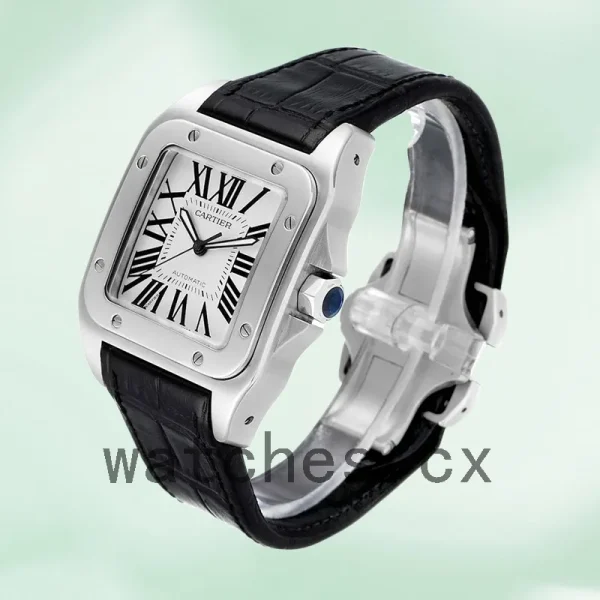 Cartier Santos W20073X8 38mm Men's Silver-tone - Image 3