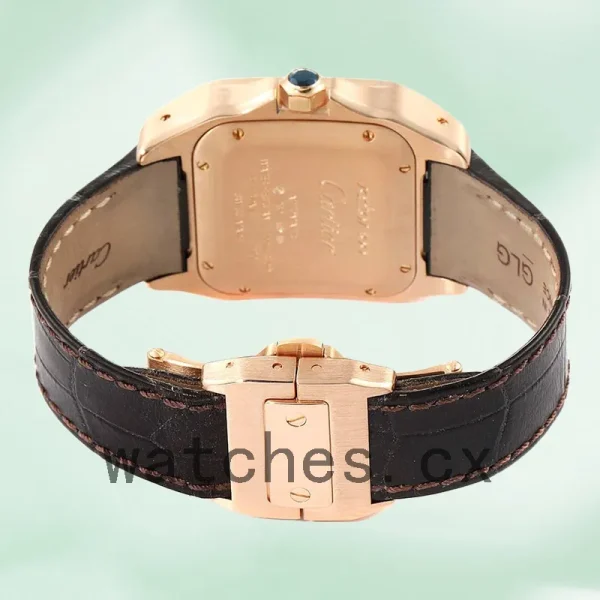 Cartier Santos 39mm Men's W20108Y1 Rose Gold-tone - Image 4