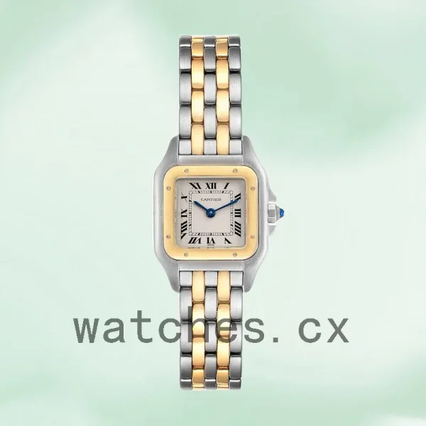 Cartier Panthere Ladies W25029B6 27mm/32mm Silver-tone White Dial - Image 2